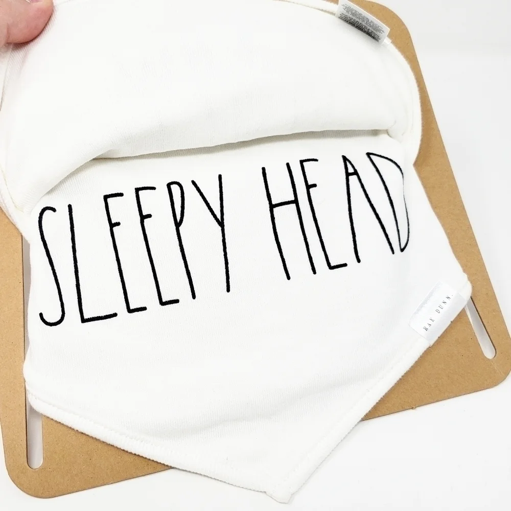 RAE DUNN Hangry bib set bandana style